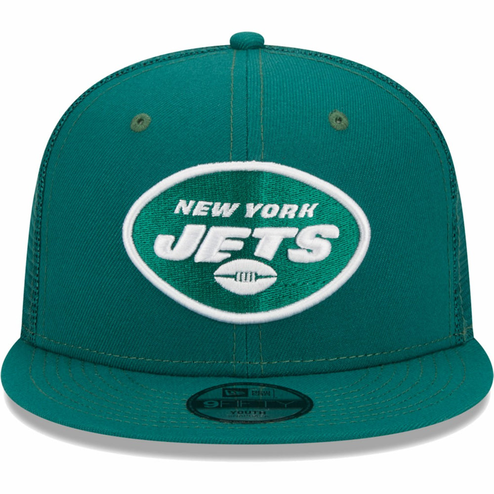 New York Jets New Era Youth Main Trucker 9FIFTY Snapback Hat