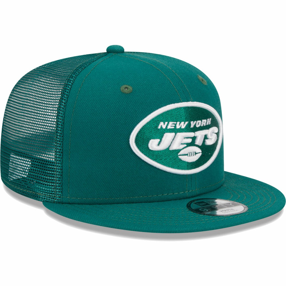 New York Jets New Era Youth Main Trucker 9FIFTY Snapback Hat