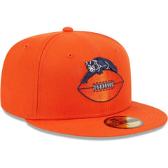 Chicago Bears New Era Throwback Main 59FIFTY Fitted Hat