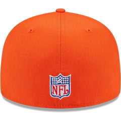 Chicago Bears New Era Throwback Main 59FIFTY Fitted Hat