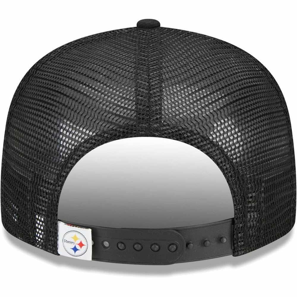 Pittsburgh Steelers New Era Youth Main Trucker 9FIFTY Snapback Hat