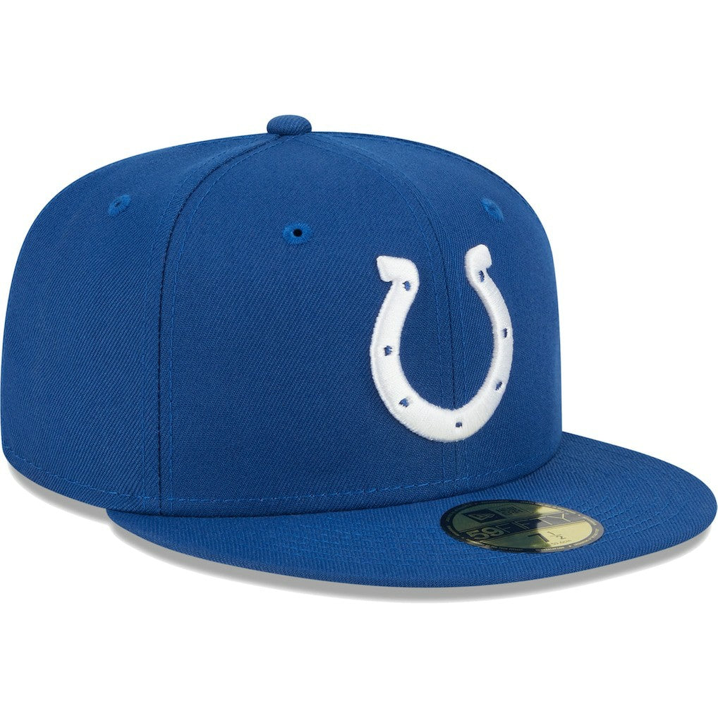 Indianapolis Colts New Era Main 59FIFTY Fitted Hat