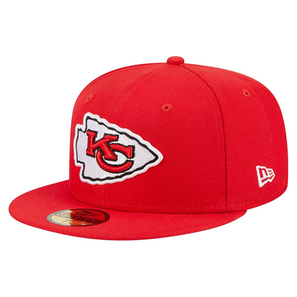 Kansas City Chiefs New Era Main 59FIFTY Fitted Hat