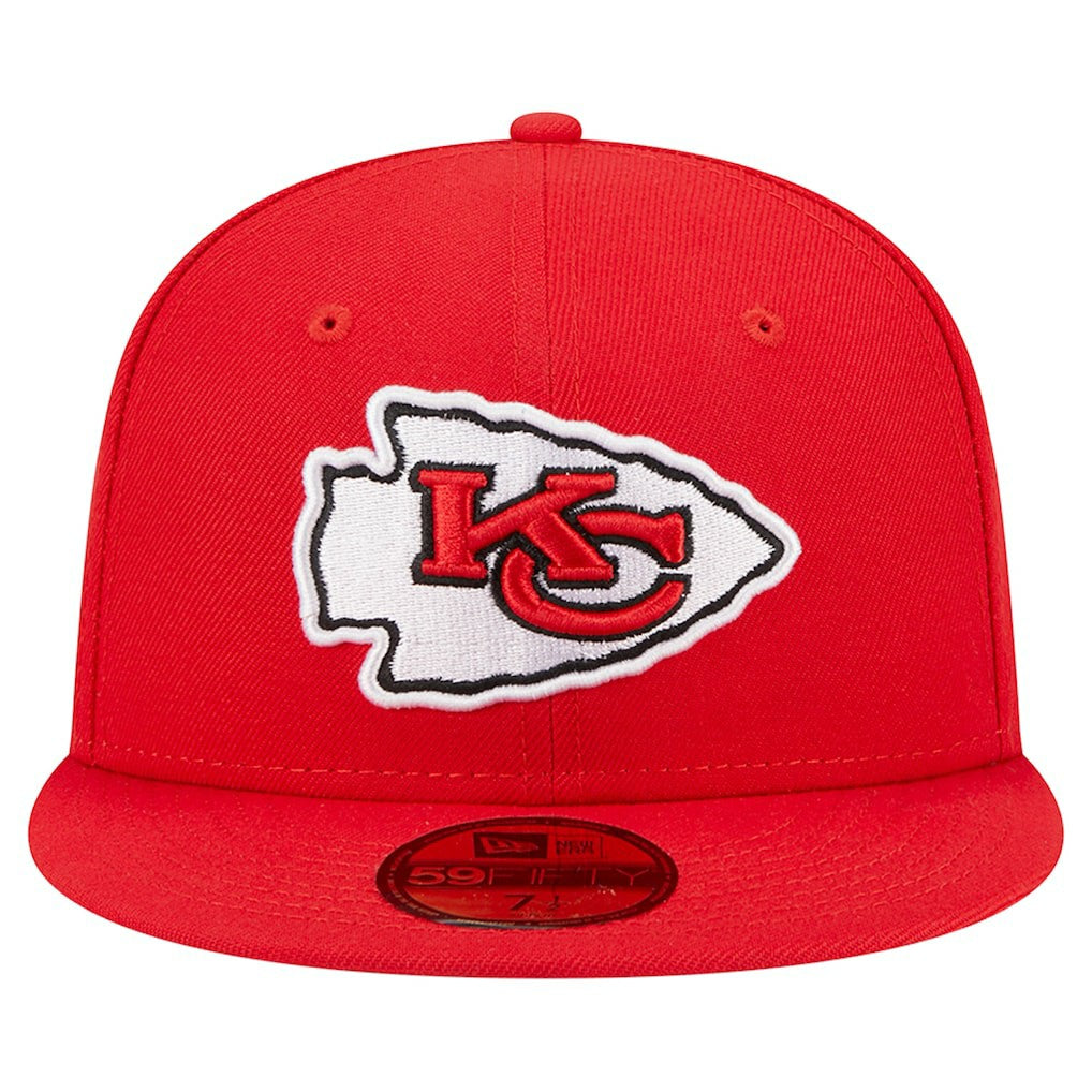 Kansas City Chiefs New Era Main 59FIFTY Fitted Hat