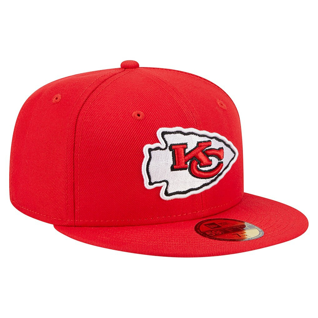 Kansas City Chiefs New Era Main 59FIFTY Fitted Hat