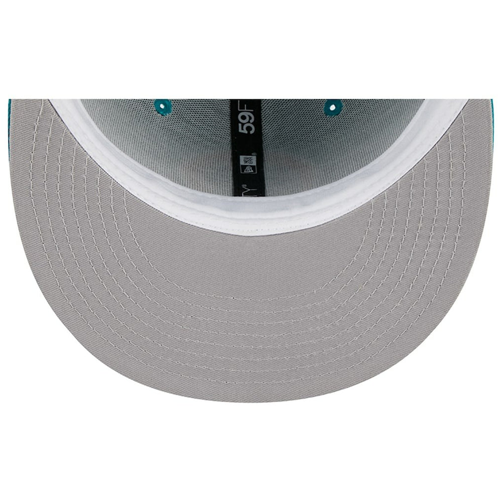 Miami Dolphins New Era Throwback Main 59FIFTY Fitted Hat