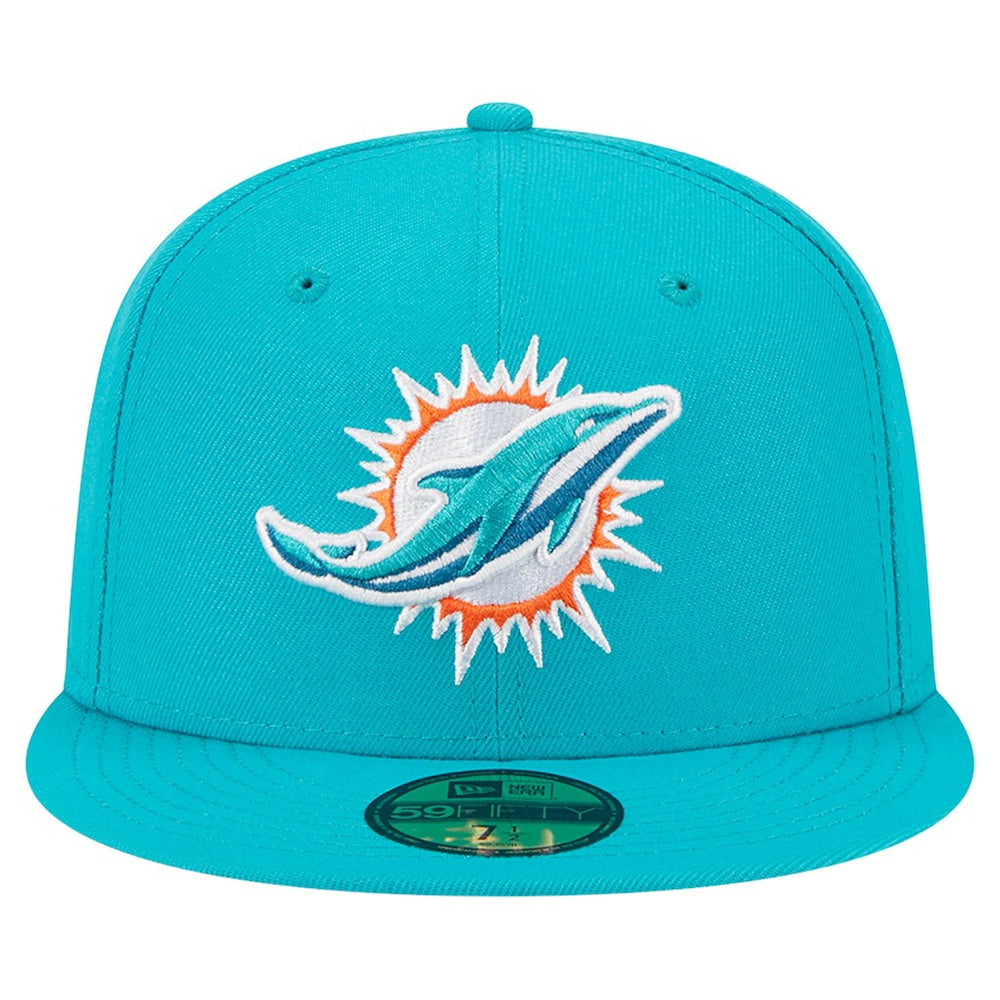 Miami Dolphins New Era Main 59FIFTY Fitted Hat