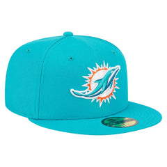 Miami Dolphins New Era Main 59FIFTY Fitted Hat