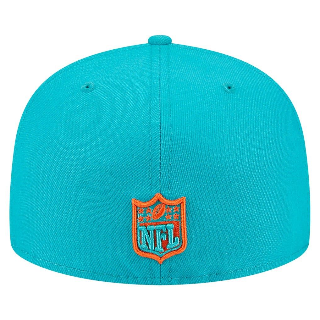 Miami Dolphins New Era Main 59FIFTY Fitted Hat