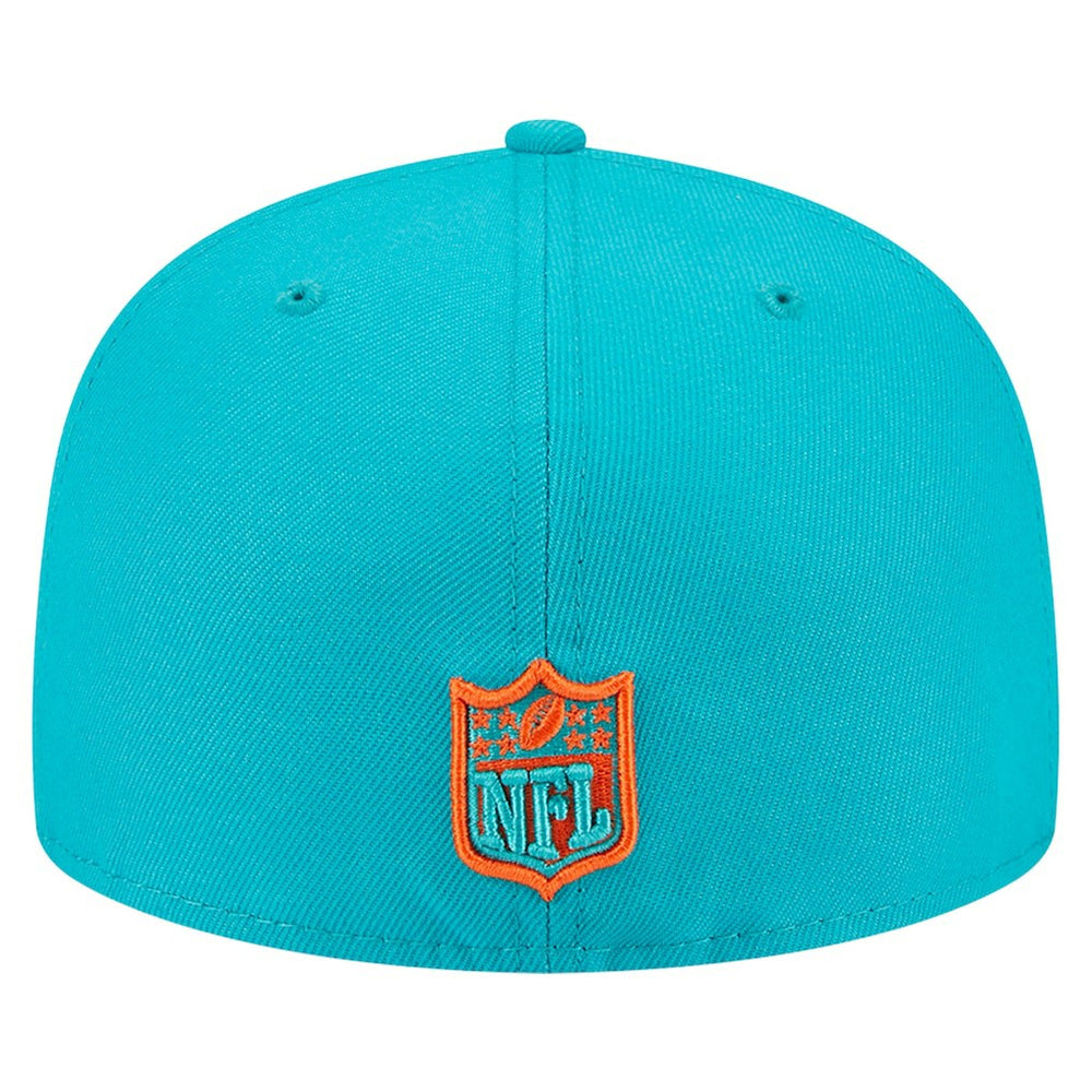 Miami Dolphins New Era Main 59FIFTY Fitted Hat
