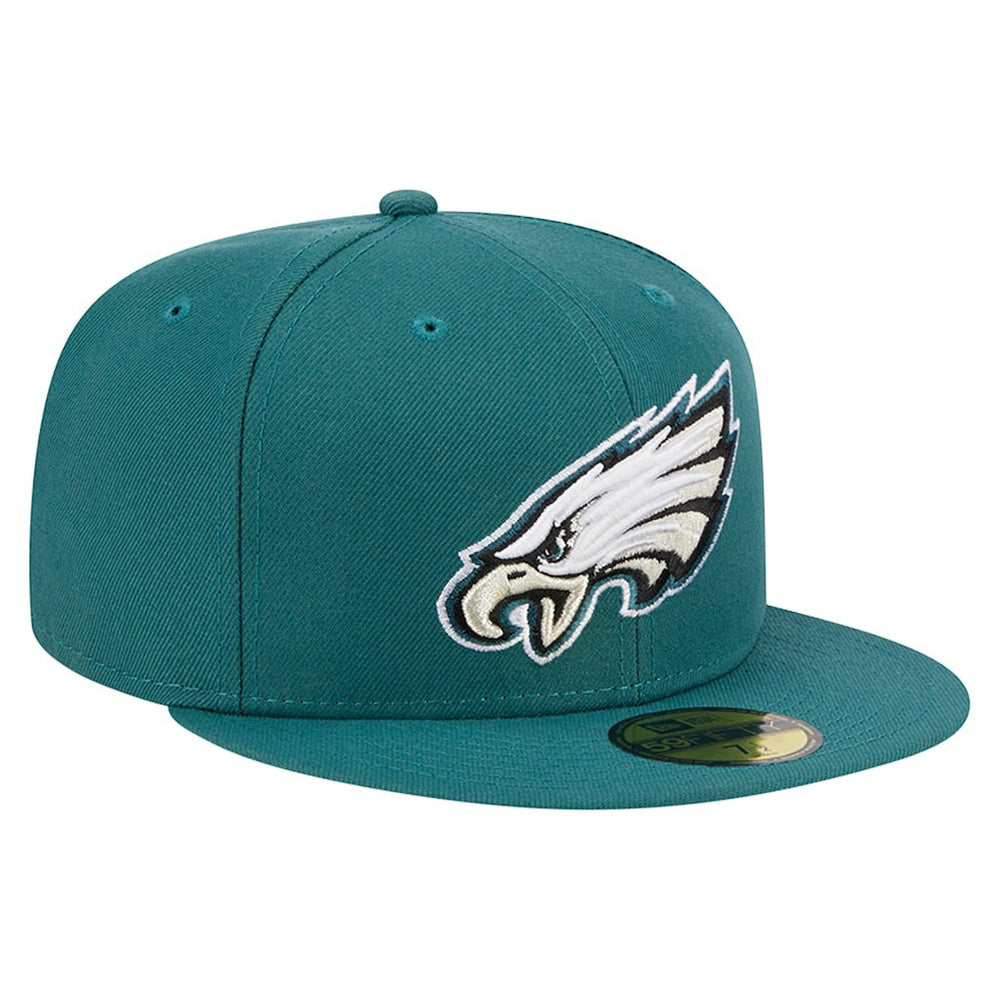 Philadelphia Eagles New Era Main 59FIFTY Fitted Hat