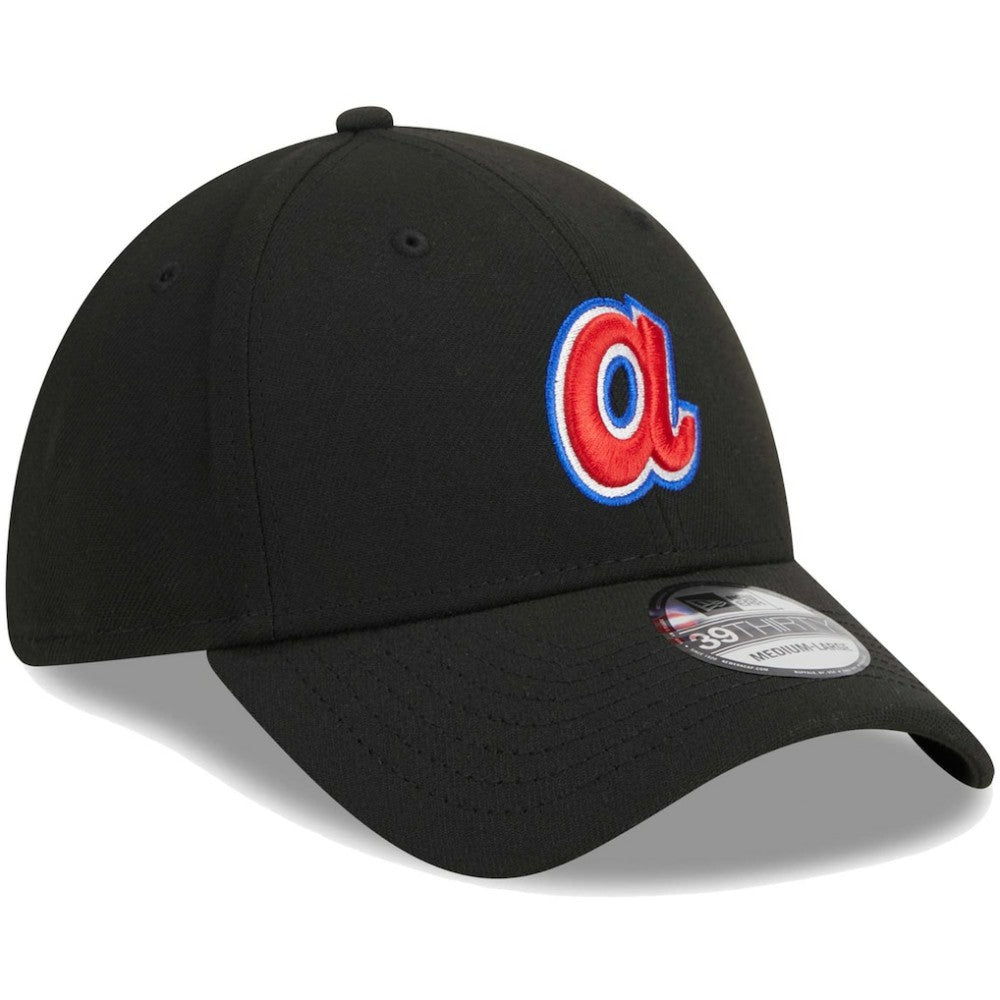 Atlanta Braves New Era Logo 39THIRTY Flex Hat | MLB Outlet