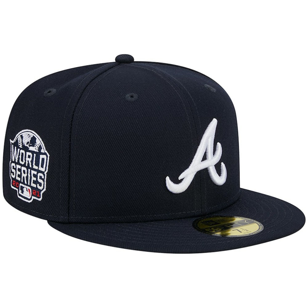 Atlanta Braves New Era  2021 World Series Team Color 59FIFTY Fitted Hat | MLB Online