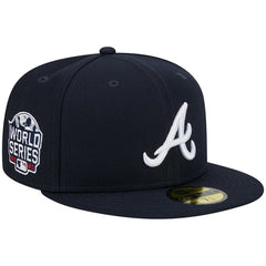 Atlanta Braves New Era  2021 World Series Team Color 59FIFTY Fitted Hat | MLB Online