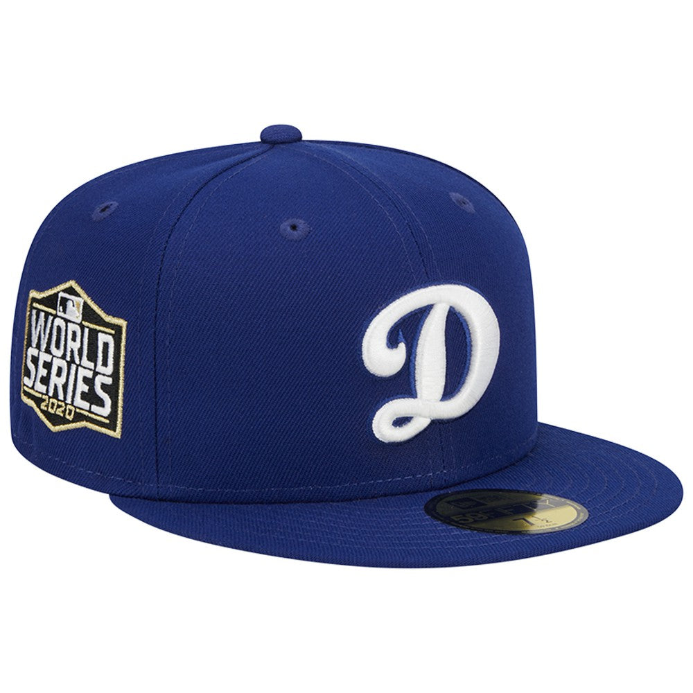 Los Angeles Dodgers New Era Alternate Logo 2020 World Series Team Color 59FIFTY Fitted Hat | MLB Discount