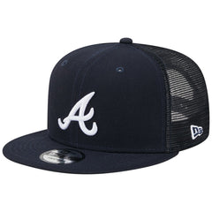 Atlanta Braves New Era Team Color Trucker 9FIFTY Snapback Hat | MLB Near me