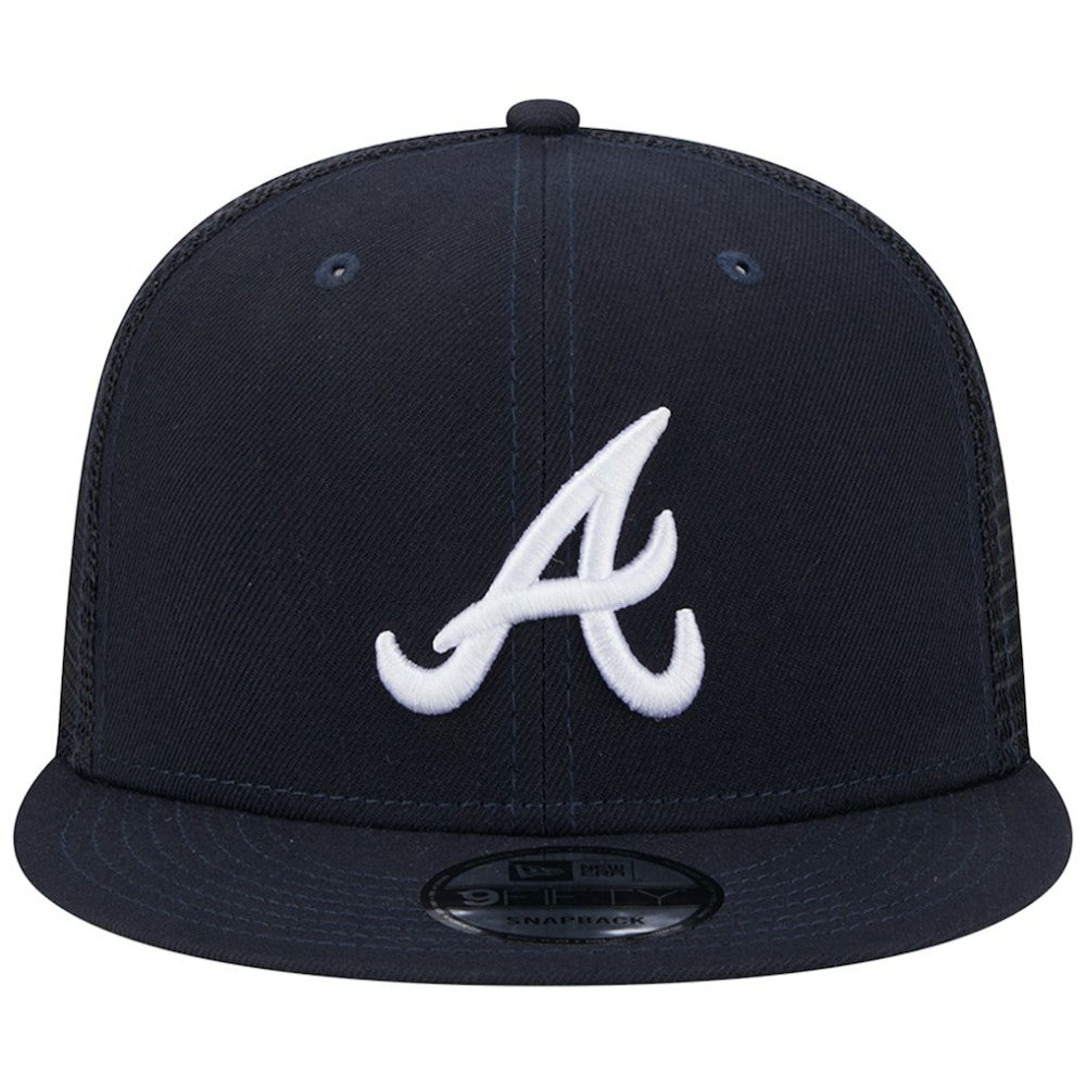 Atlanta Braves New Era Team Color Trucker 9FIFTY Snapback Hat | MLB Near me