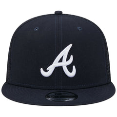 Atlanta Braves New Era Team Color Trucker 9FIFTY Snapback Hat | MLB Near me