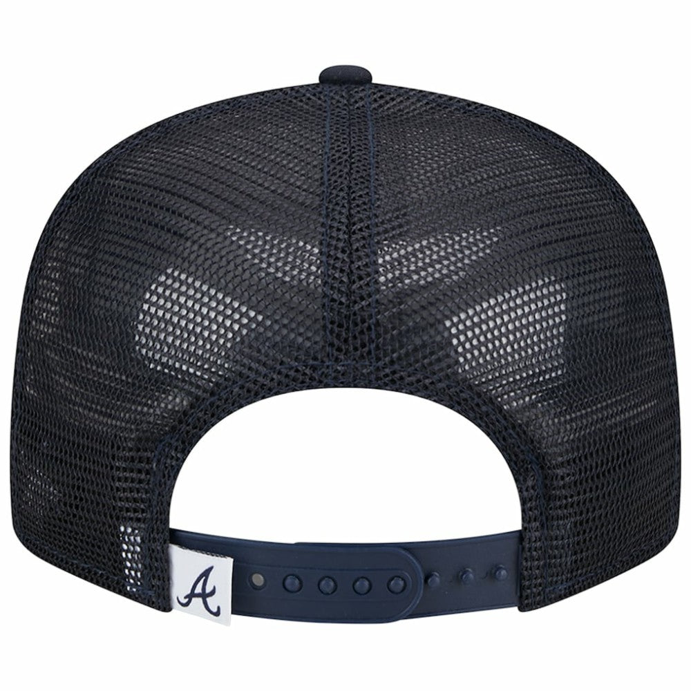 Atlanta Braves New Era Team Color Trucker 9FIFTY Snapback Hat | MLB Near me