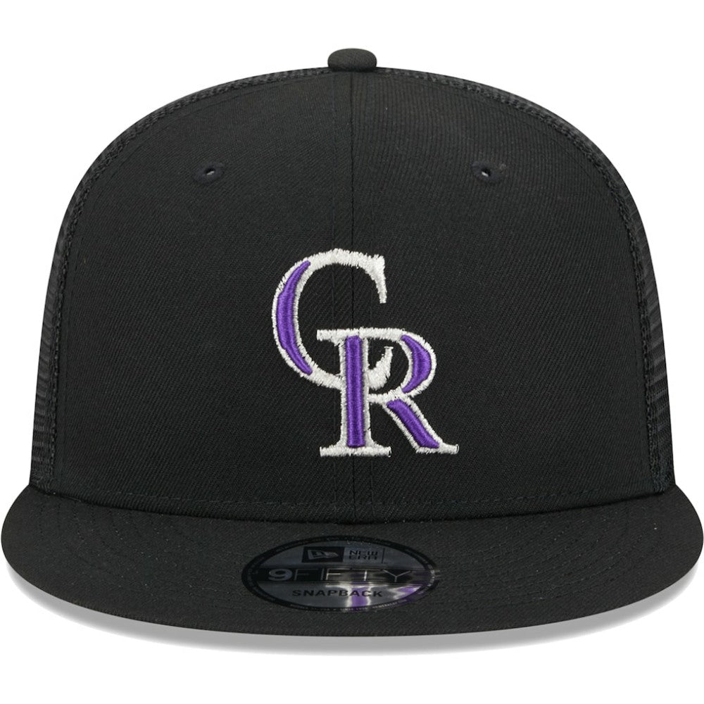 Colorado Rockies New Era Team Color Trucker 9FIFTY Snapback Hat | MLB For sale