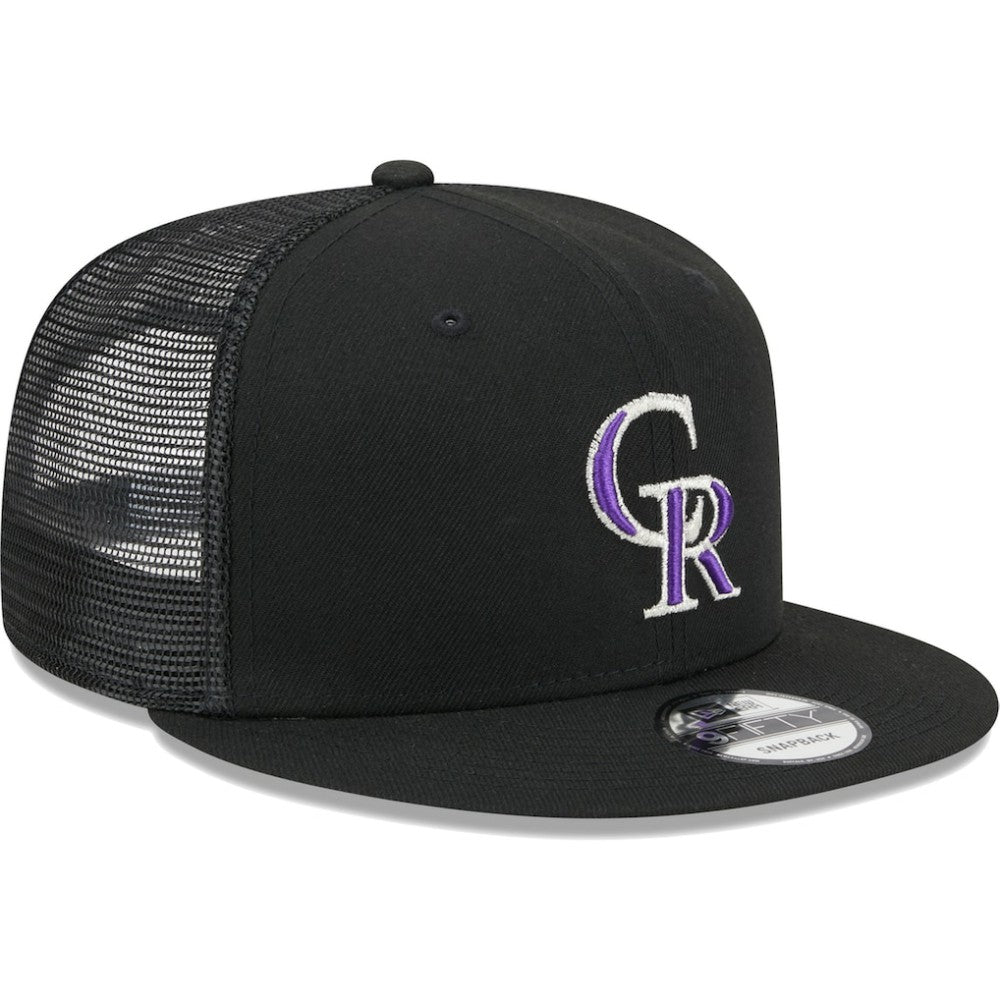 Colorado Rockies New Era Team Color Trucker 9FIFTY Snapback Hat | MLB For sale