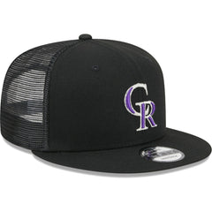 Colorado Rockies New Era Team Color Trucker 9FIFTY Snapback Hat | MLB For sale