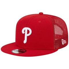 Philadelphia Phillies New Era Team Color Trucker 9FIFTY Snapback Hat | MLB Sale