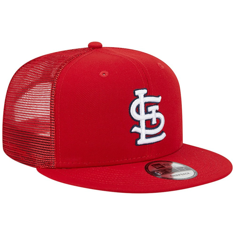 St. Louis Cardinals New Era Team Color Trucker 9FIFTY Snapback Hat | MLB Shop