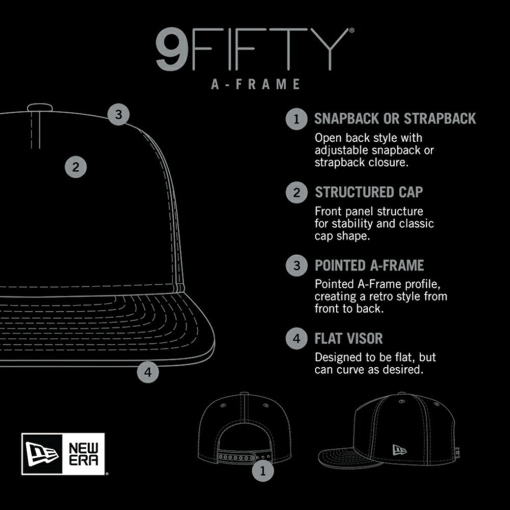 Chicago White Sox New Era Chrome Camo A-Frame 9FIFTY Trucker Snapback Hat | MLB New