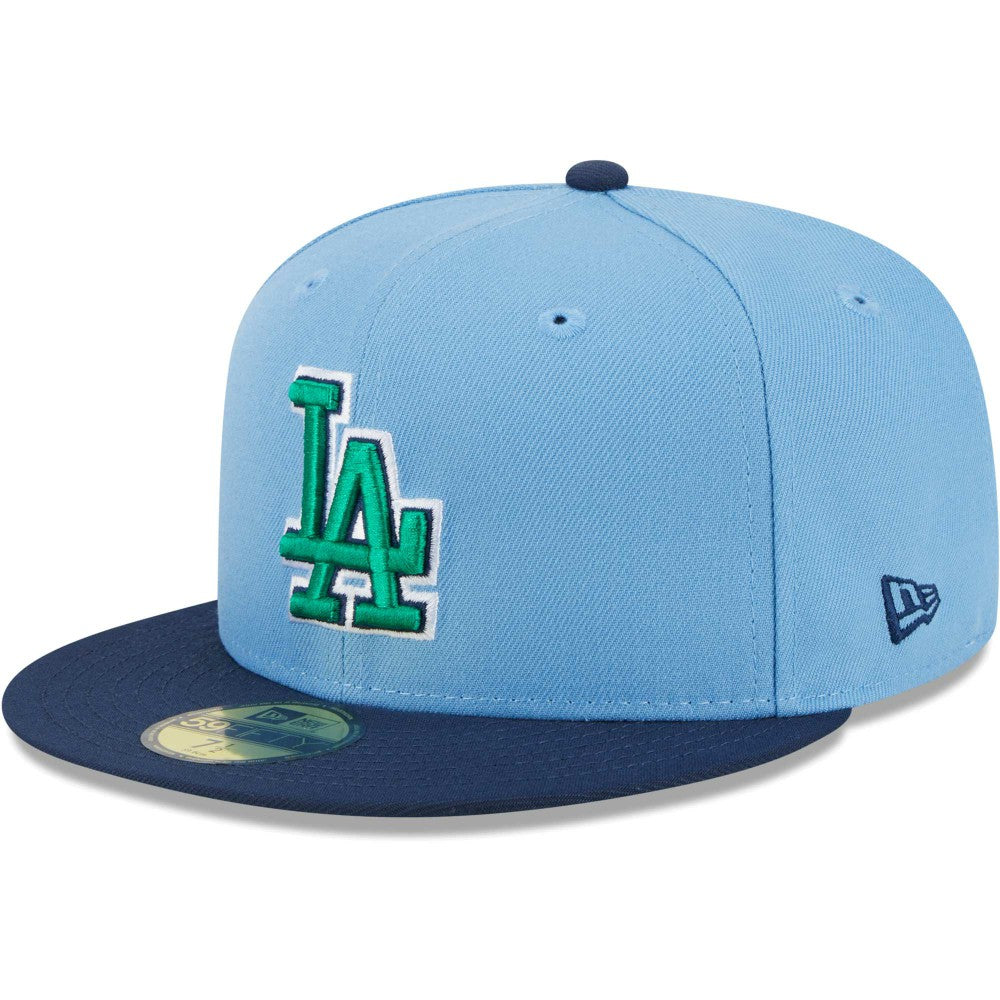Los Angeles Dodgers New Era Green Undervisor 59FIFTY Fitted Hat | MLB New
