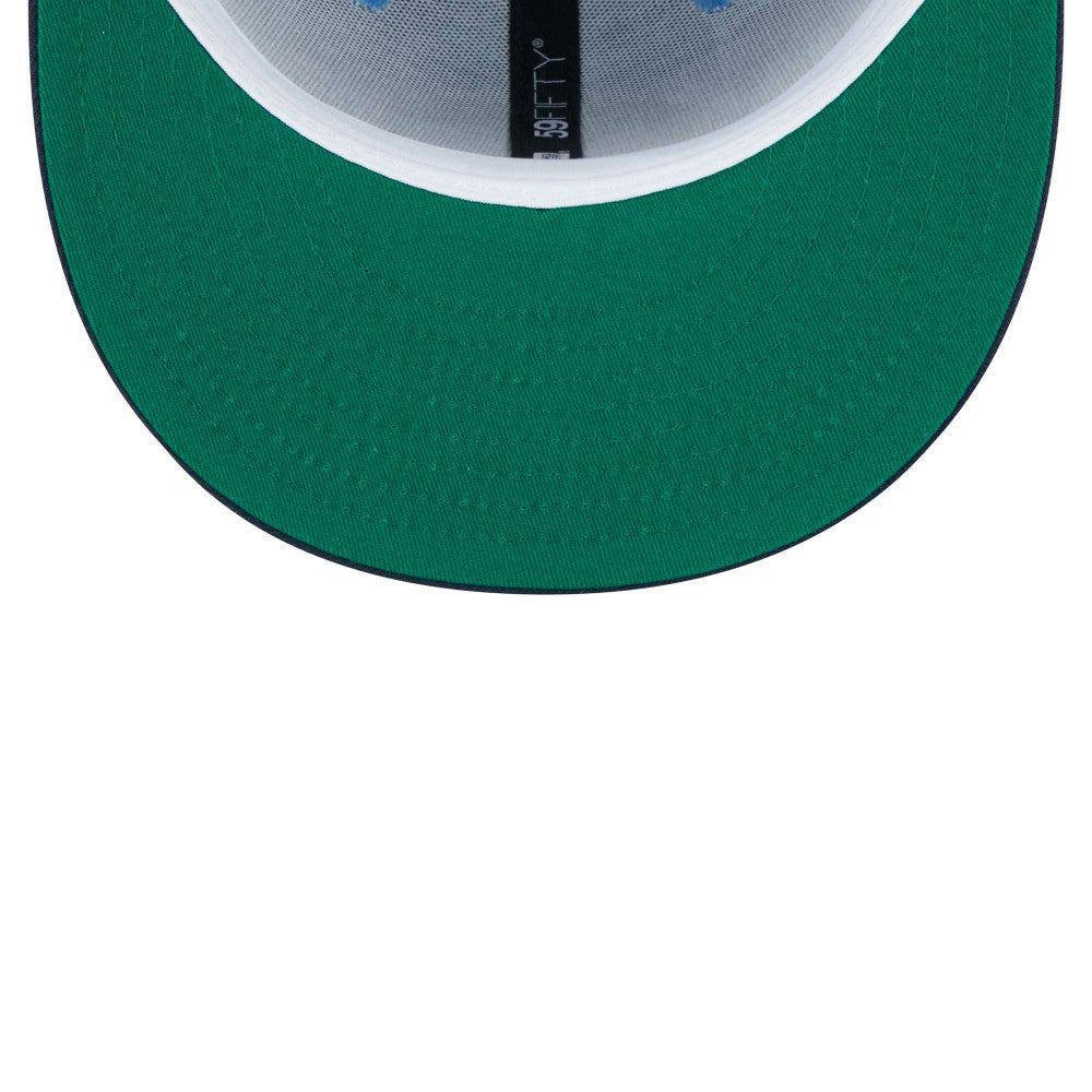 Los Angeles Dodgers New Era Green Undervisor 59FIFTY Fitted Hat | MLB New