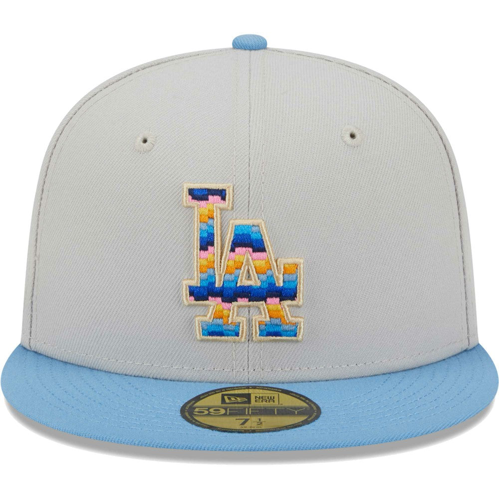 Los Angeles Dodgers New Era Beach Front 59FIFTY Fitted Hat | MLB Discount