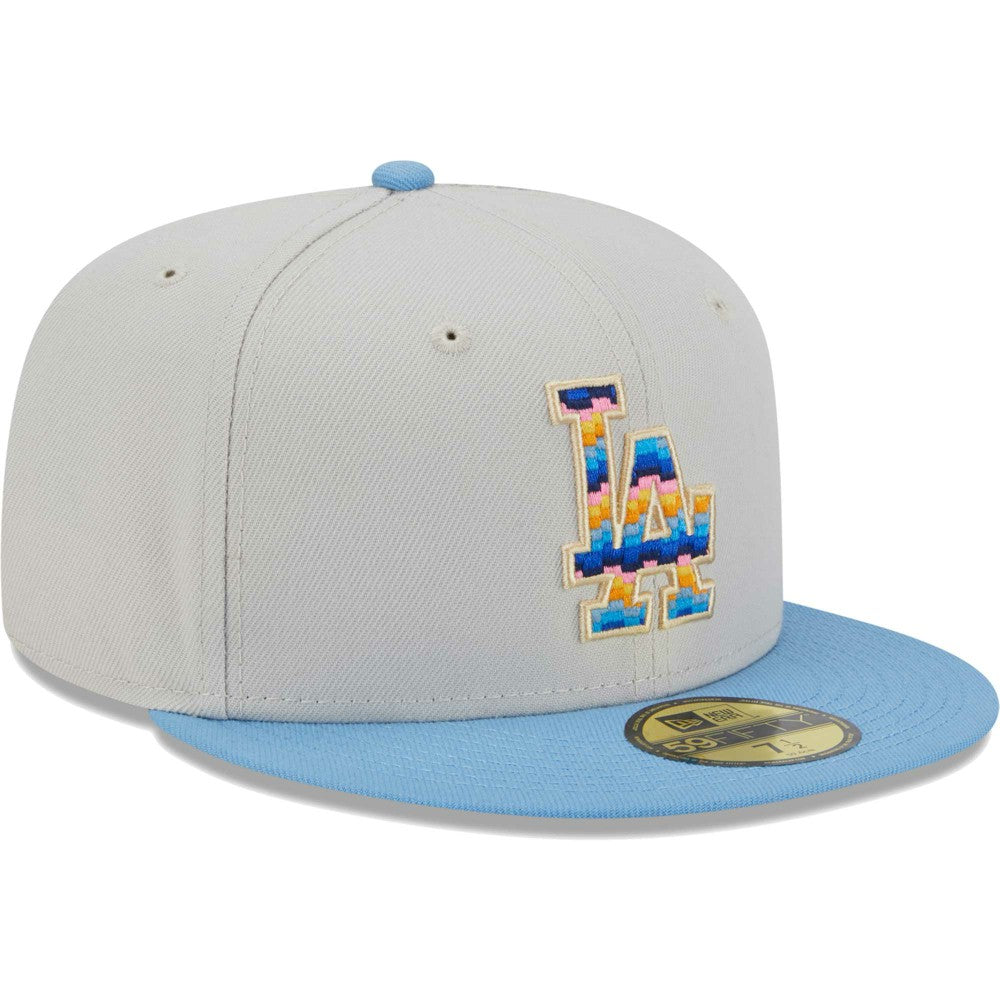 Los Angeles Dodgers New Era Beach Front 59FIFTY Fitted Hat | MLB Discount