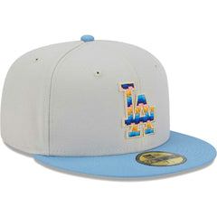 Los Angeles Dodgers New Era Beach Front 59FIFTY Fitted Hat | MLB Discount