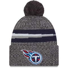 Tennessee Titans New Era 2023 Sideline Sport Cuffed Pom Knit Hat