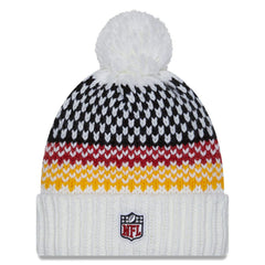 Arizona Cardinals New Era Women's 2023 Sideline Cuffed Knit Hat with Pom