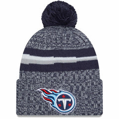 Tennessee Titans New Era 2023 Sideline Cuffed Knit Hat With Pom