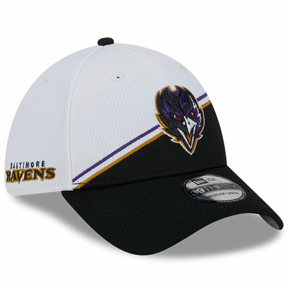 Baltimore Ravens New Era 2023 Sideline 39THIRTY Flex Hat