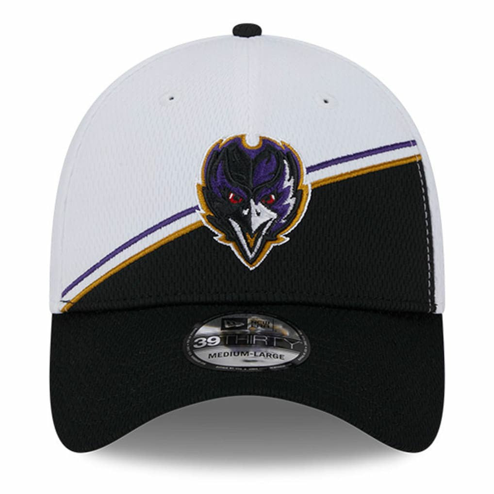 Baltimore Ravens New Era 2023 Sideline 39THIRTY Flex Hat