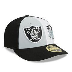 Las Vegas Raiders New Era 2023 Sideline Low Profile 59FIFTY Fitted Hat