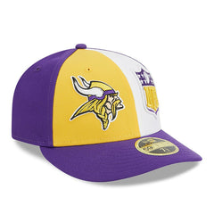 Minnesota Vikings New Era 2023 Sideline Low Profile 59FIFTY Fitted Hat