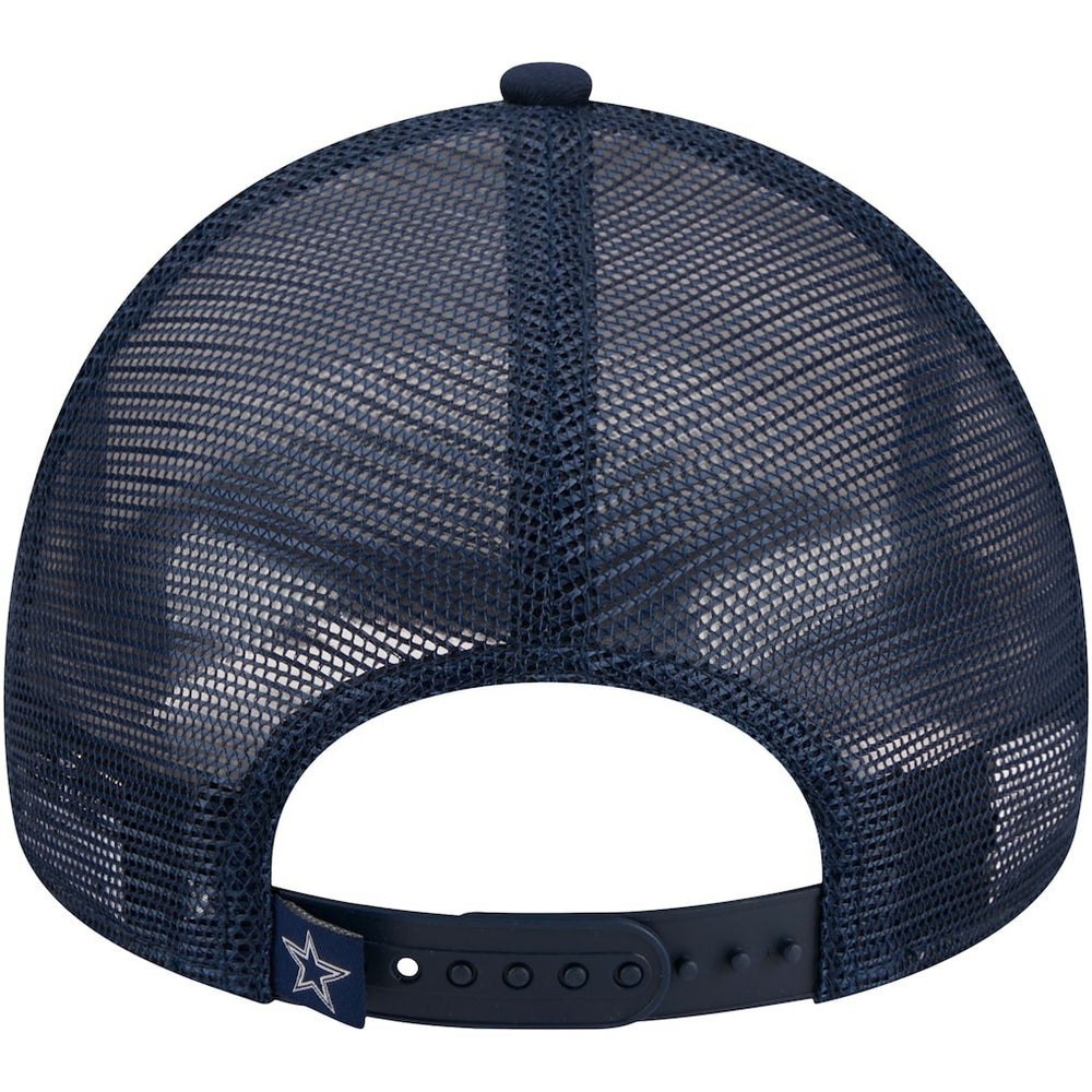 Dallas Cowboys New Era Stacked A-Frame Trucker 9FORTY Adjustable Hat