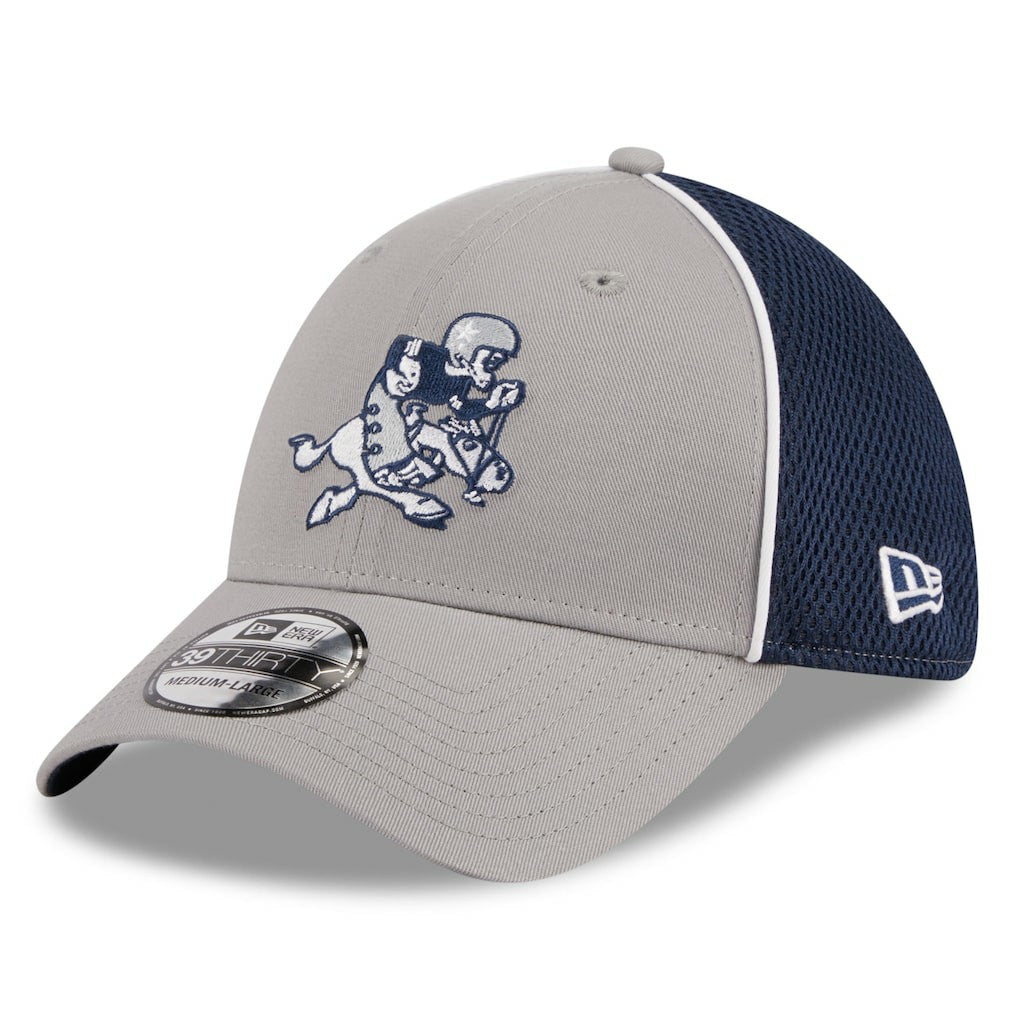 Dallas Cowboys New Era Pipe Retro Joe 39THIRTY Flex Hat