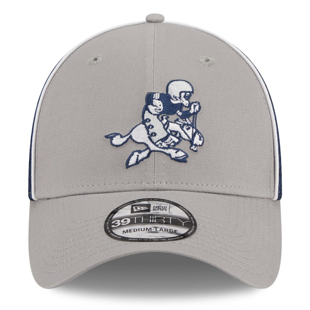 Dallas Cowboys New Era Pipe Retro Joe 39THIRTY Flex Hat