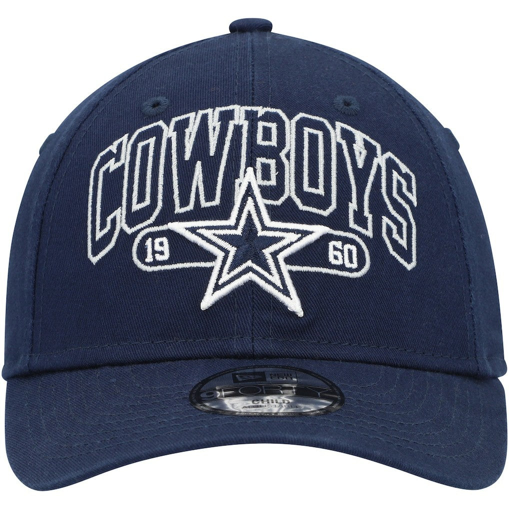 Dallas Cowboys New Era Preschool Outline 9FORTY Adjustable Hat