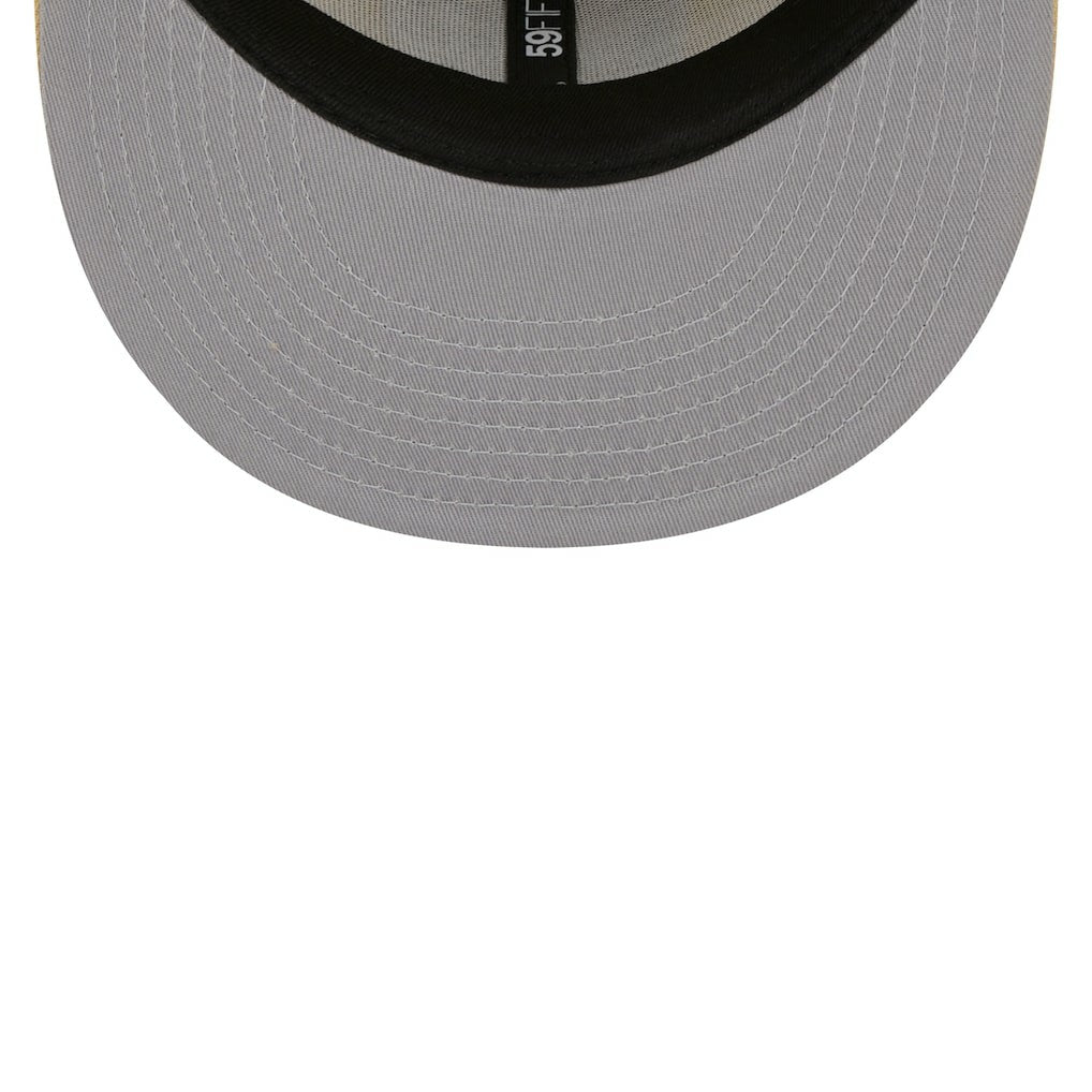 Las Vegas Raiders New Era Raffia Front 59FIFTY Fitted Hat