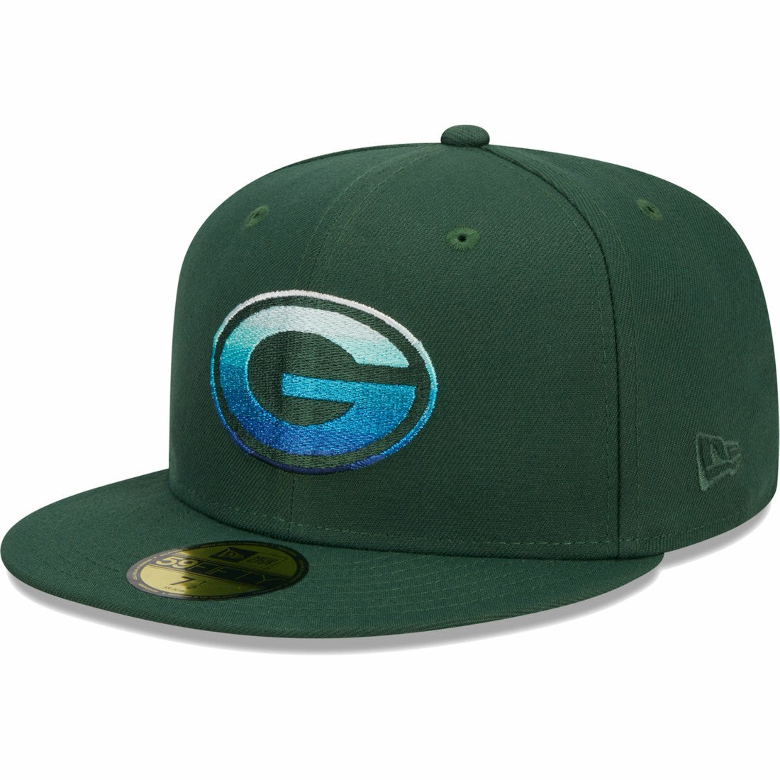 Green Bay Packers New Era Gradient 59FIFTY Fitted Hat