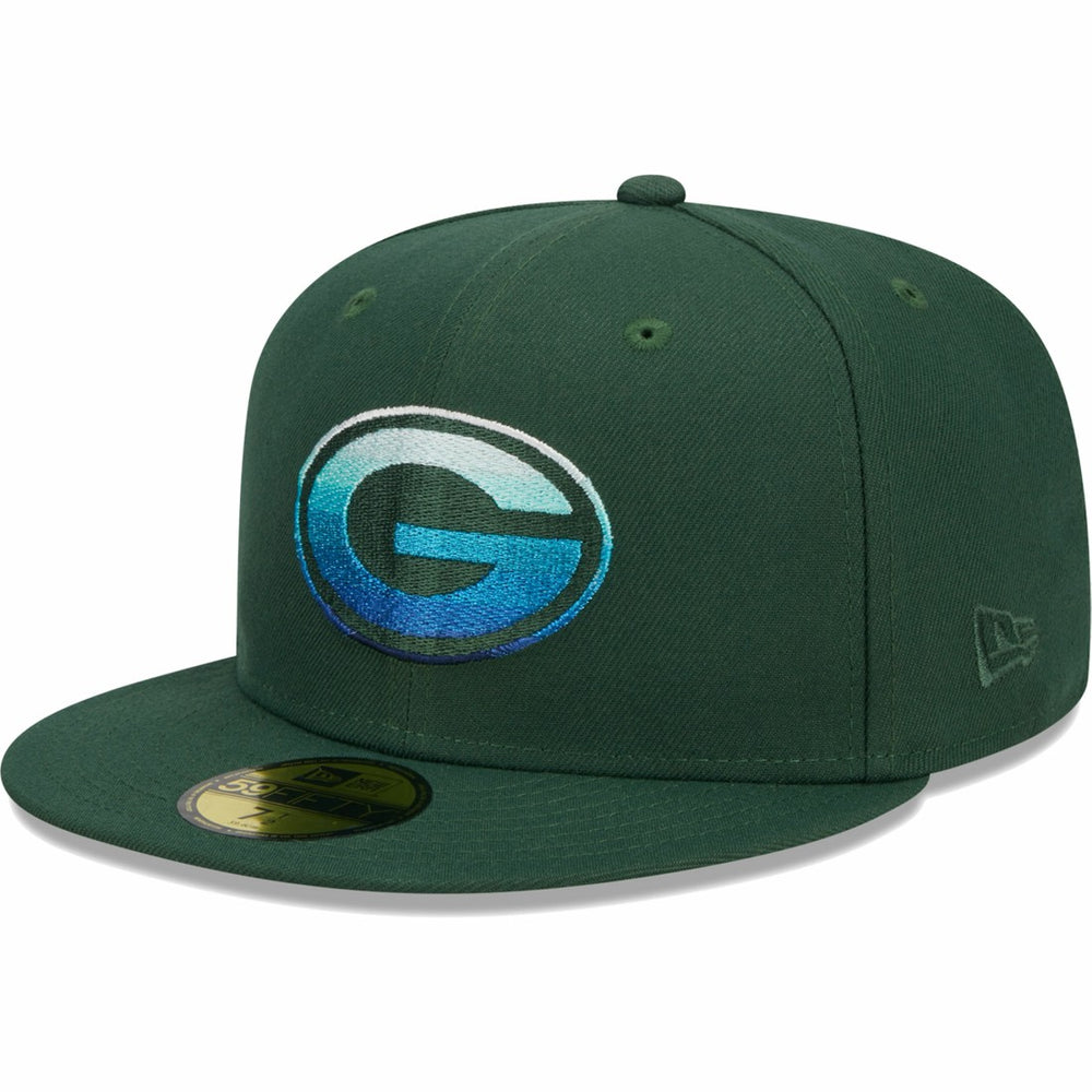 Green Bay Packers New Era Gradient 59FIFTY Fitted Hat