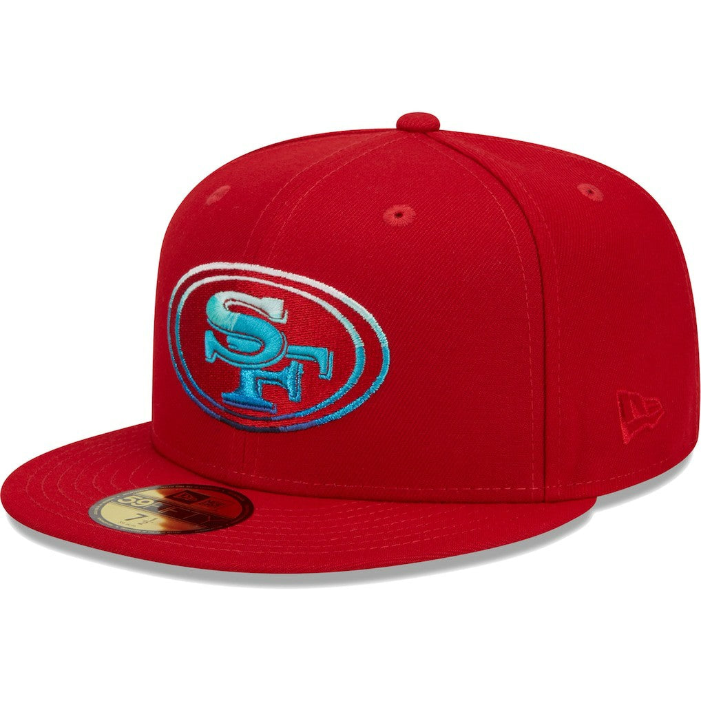 San Francisco 49ers New Era Gradient 59FIFTY Fitted Hat