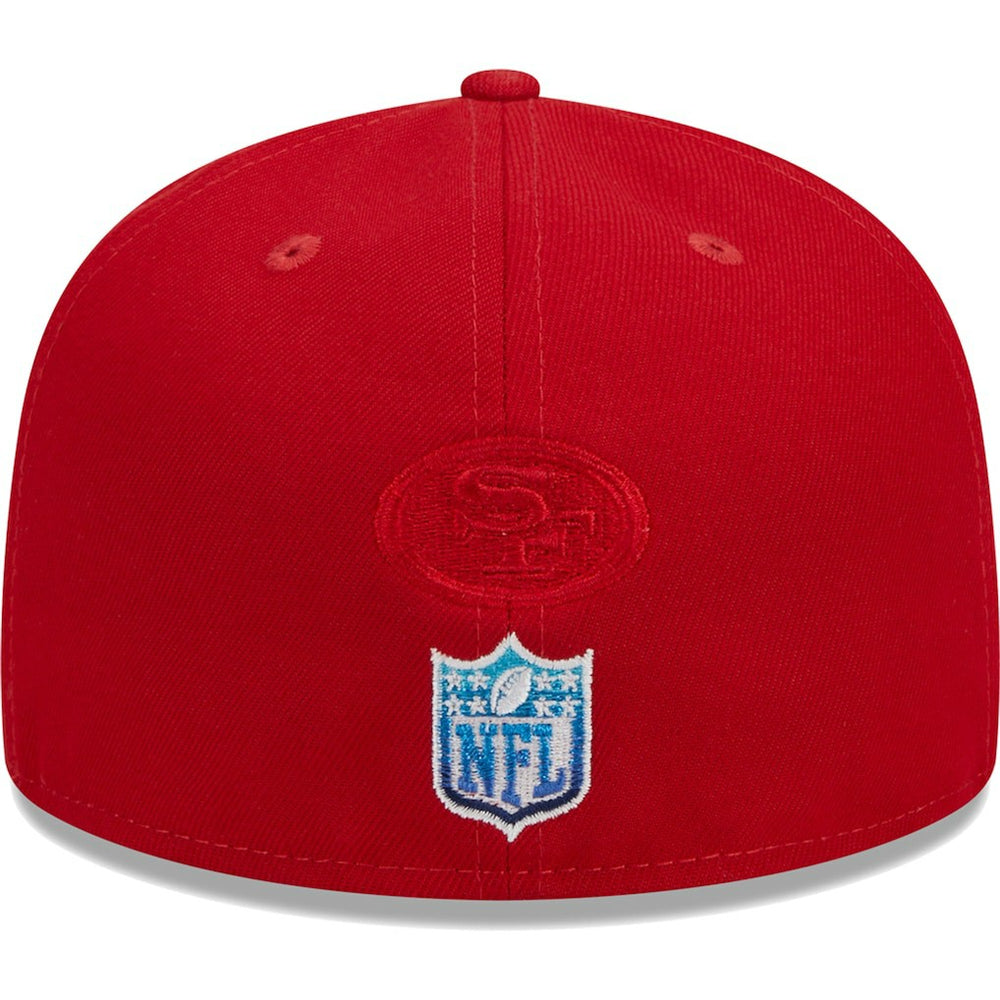 San Francisco 49ers New Era Gradient 59FIFTY Fitted Hat